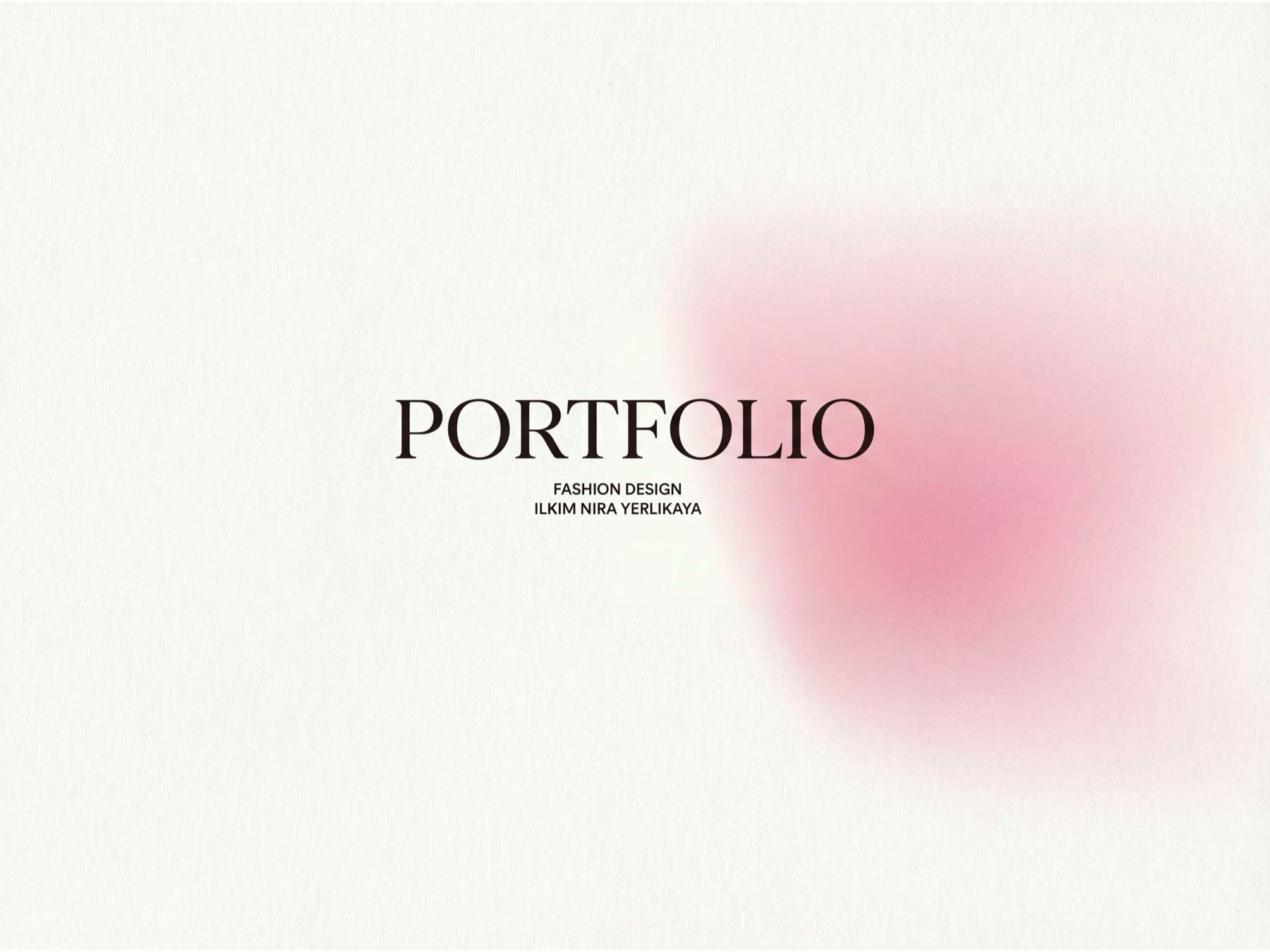 Portfolio page 1